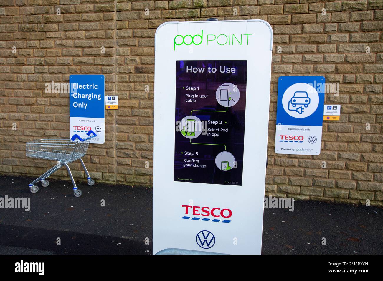 Halifax,West Yorkshire,UK, 15th January 2023 Recently installed