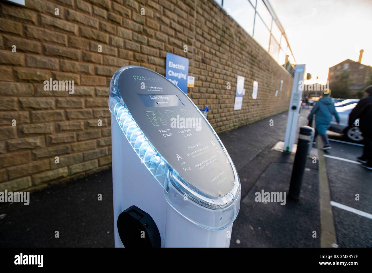 Halifax,West Yorkshire,UK, 15th January 2023 Recently installed