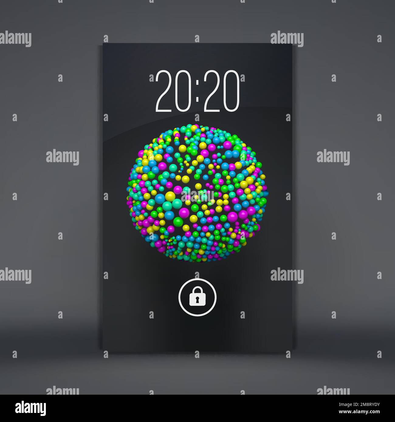 3D Fidget Spinner screen lock theme APK for Android - Download