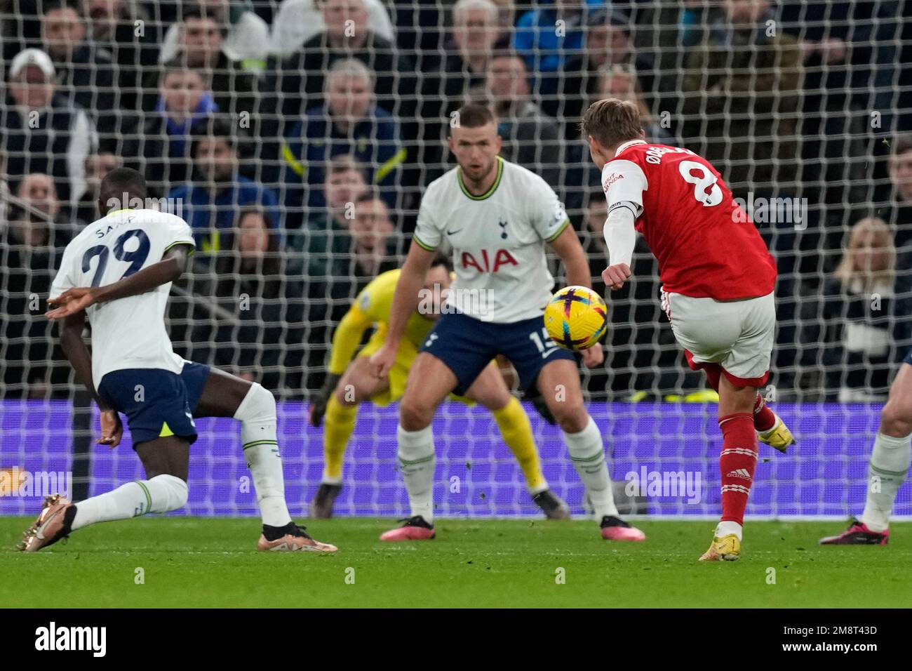 Arsenal vs Tottenham Hotspur, Premier League 2023 scores, results