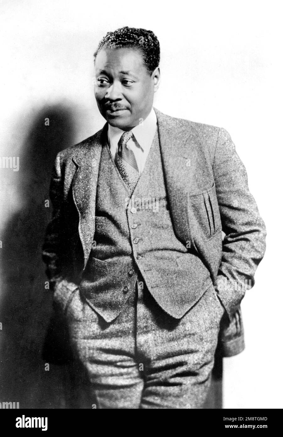 Claude McKay. Portrait of the Jamaican American writer and poet