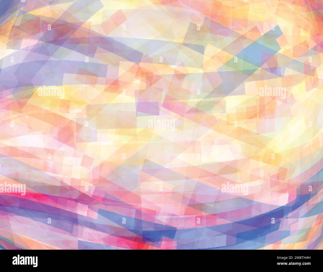 Abstract colorful background with chaotic stripes. Vector graphic pattern Stock Vector