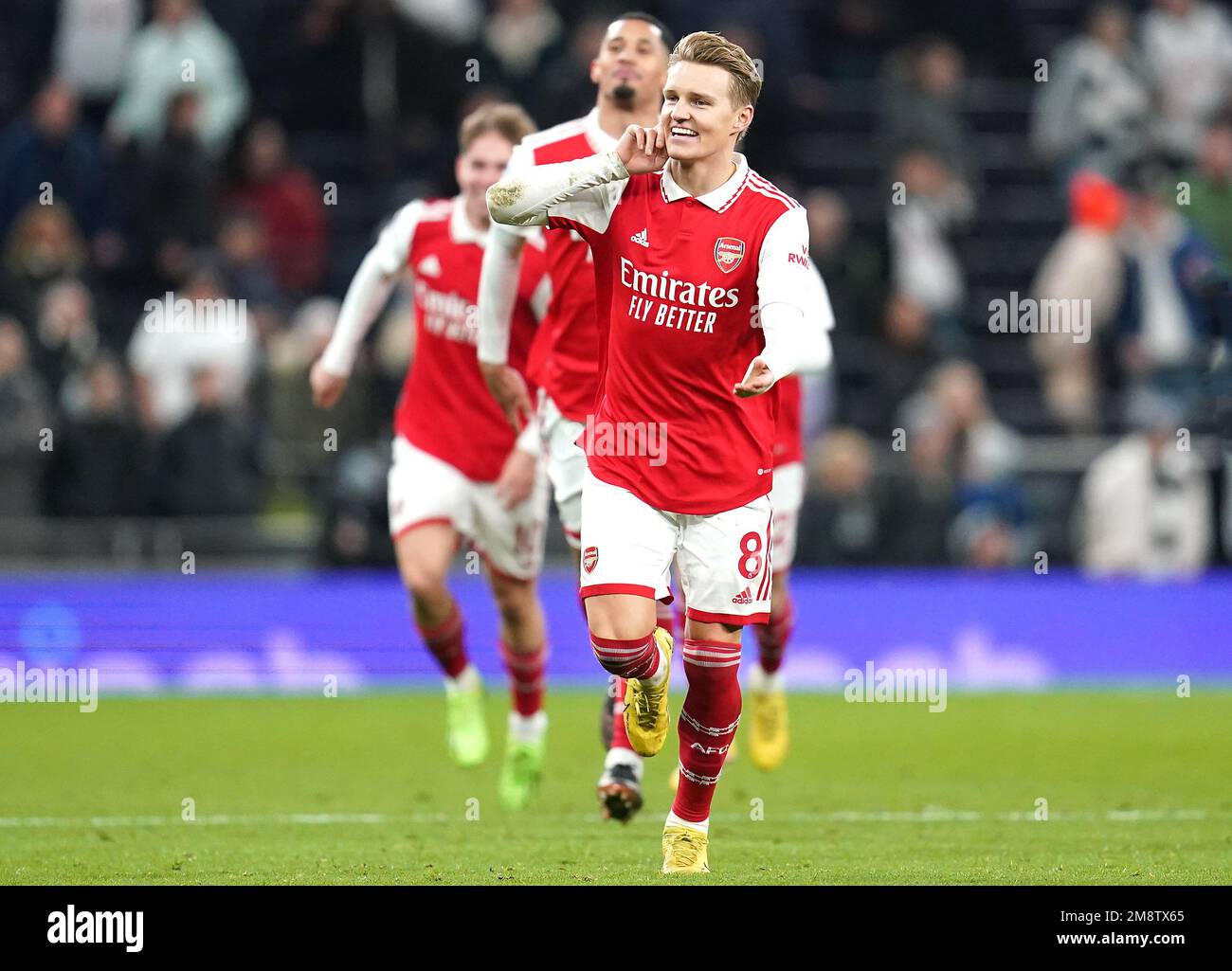 Martin Odegaard Premier League trophy celebration Future Trends in Elite Football Management