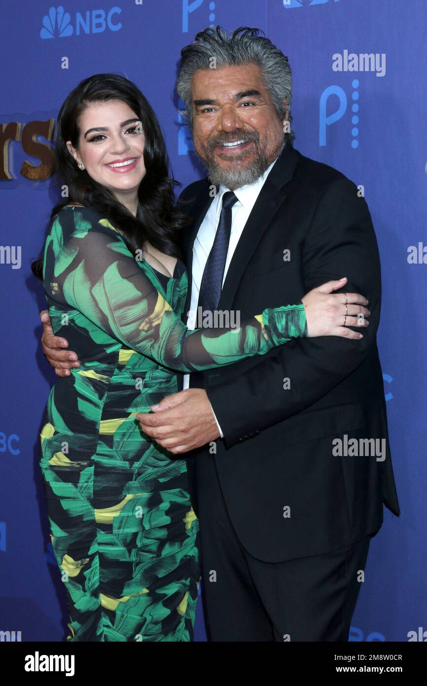 LOS ANGELES JAN 15 Mayan Lopez George Lopez At NBCUniversal Press Los Angeles Jan 15 Mayan Lopez George Lopez At Nbcuniversal Press Tour Red Carpet At The Langham Pasadena Hotel On January 15 2023 In Pasadena Ca 2M8W0CR
