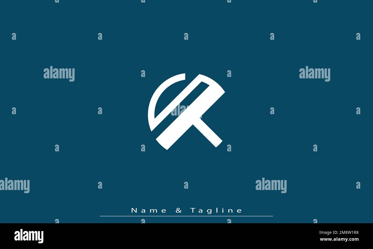 Alphabet letters Initials Monogram logo ST , TS Stock Vector