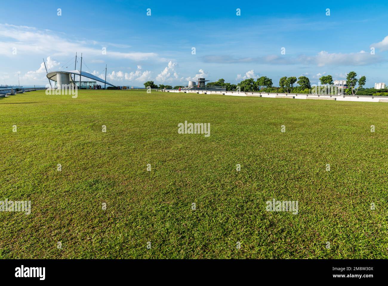 Singapore coastal levee hi-res stock photography and images - Alamy