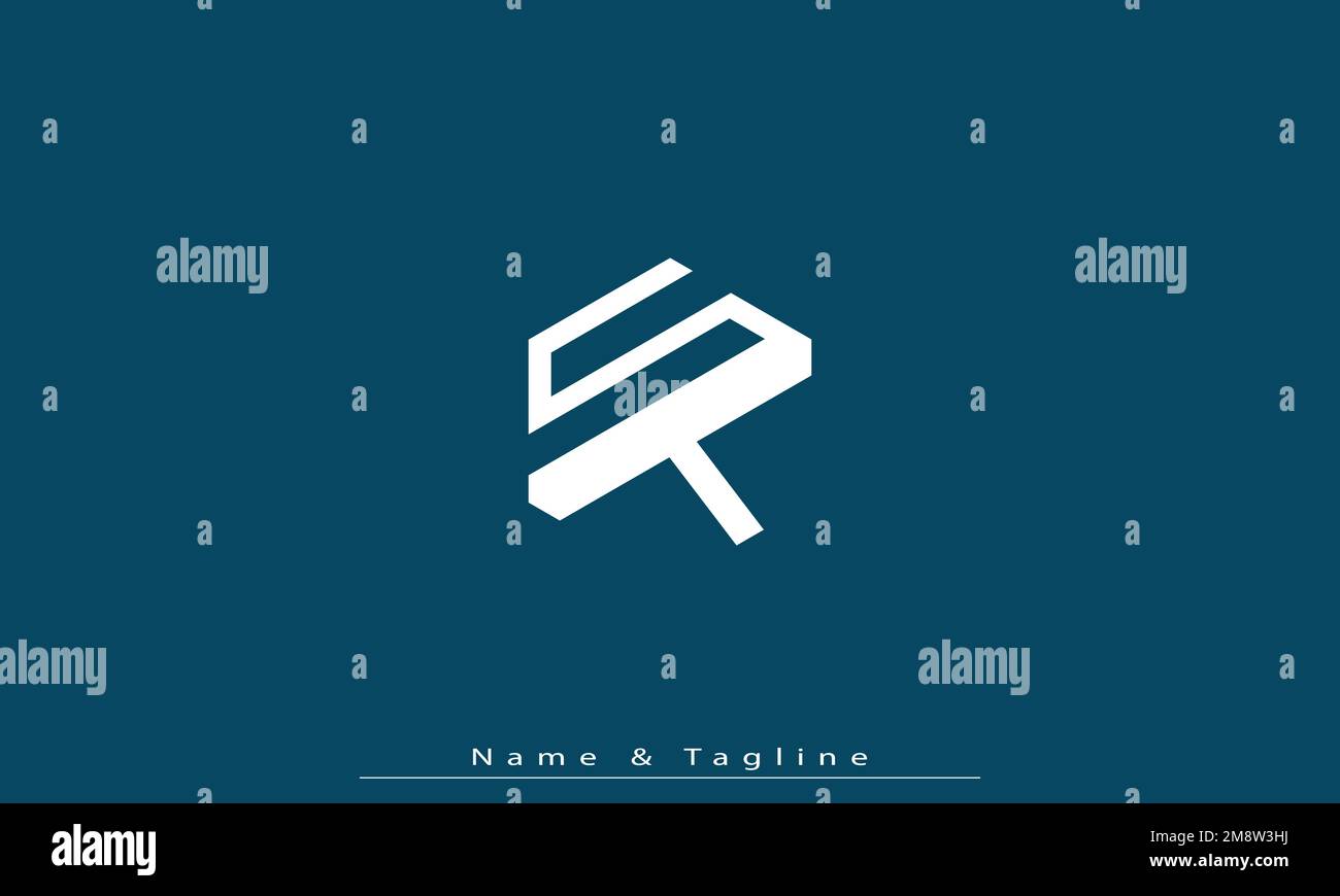 Alphabet letters Initials Monogram logo ST , TS Stock Vector
