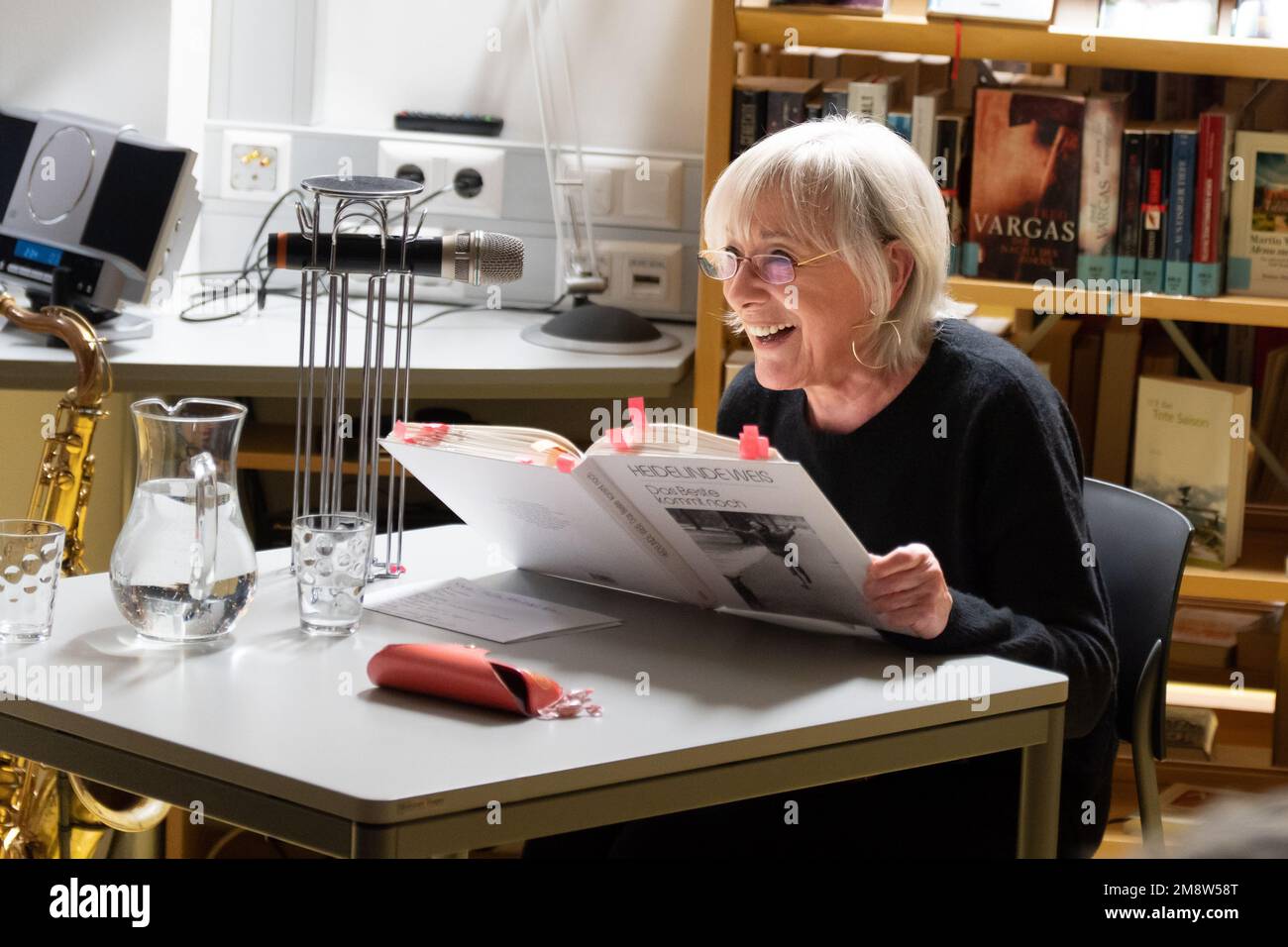 Heidelinde Weis Buchpräsentation 'Das Beste kommt noch' Stock Photo