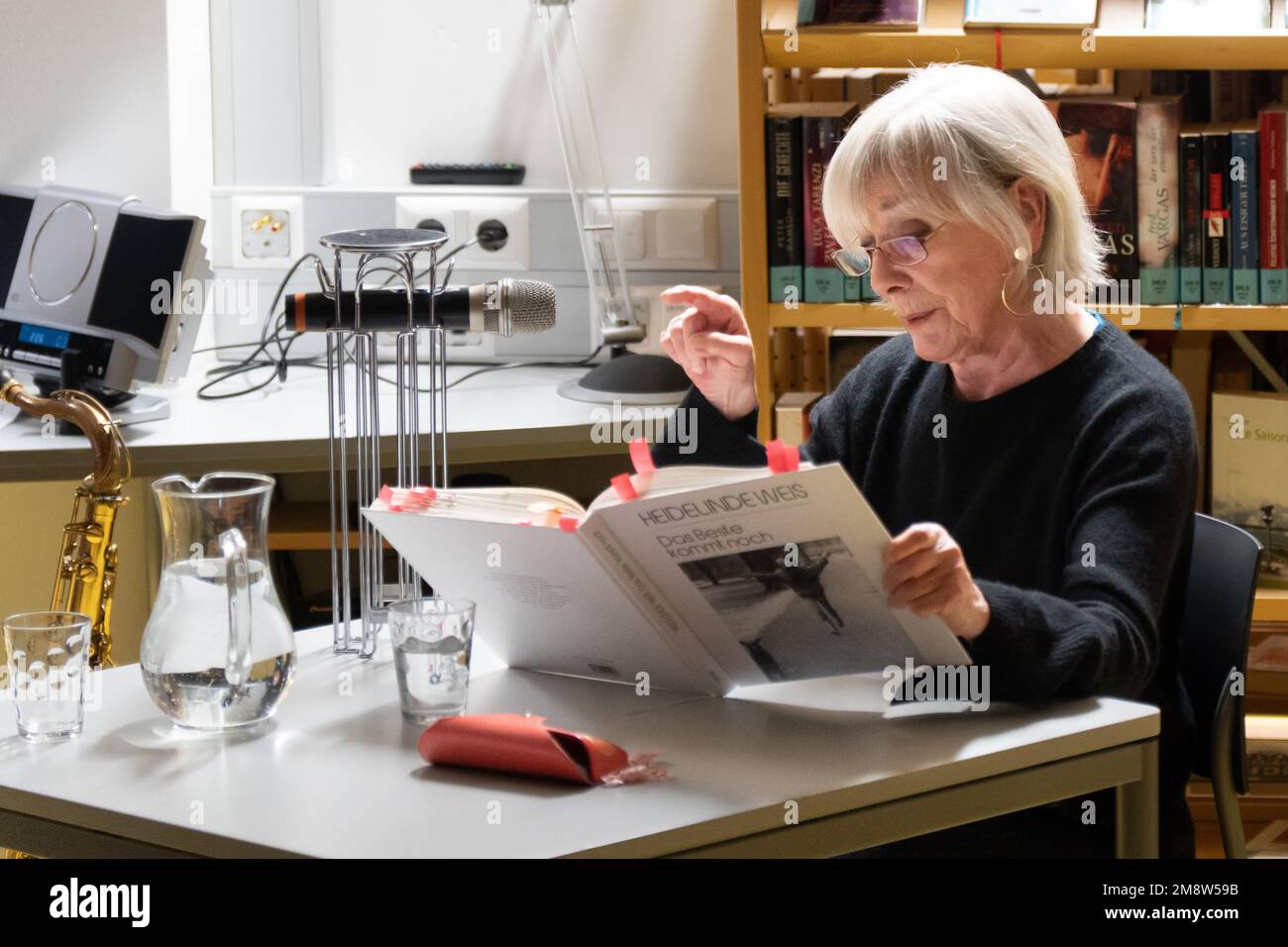 Heidelinde Weis Buchpräsentation  'Das Beste kommt noch' Stock Photo