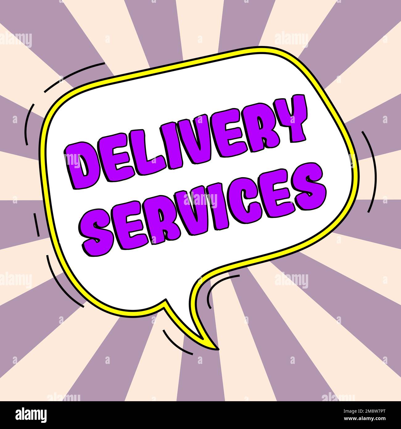 Text showing inspiration Delivery Services. Business concept the ...