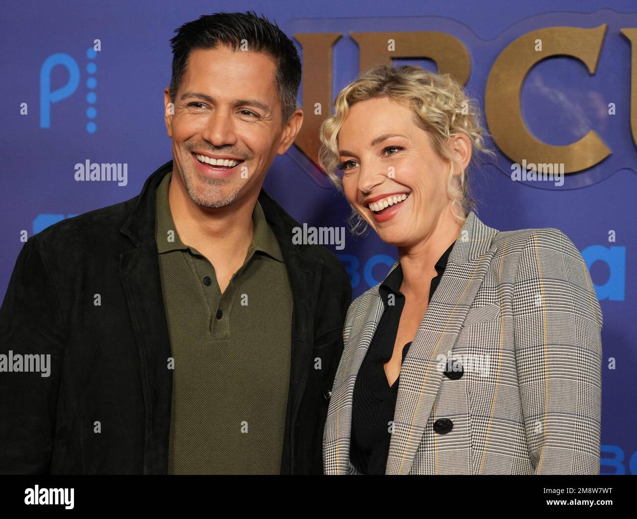 Los Angeles, USA. 15th Jan, 2023. (L-R) Jay Hernandez and Perdita Weeks