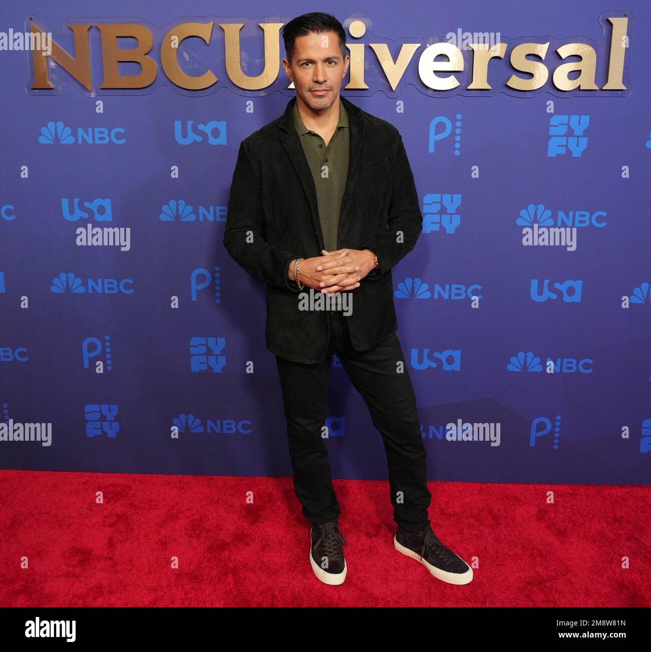 Jay Hernandez at the 2023 NBCUNIVERSAL Press Tour held at the Langham