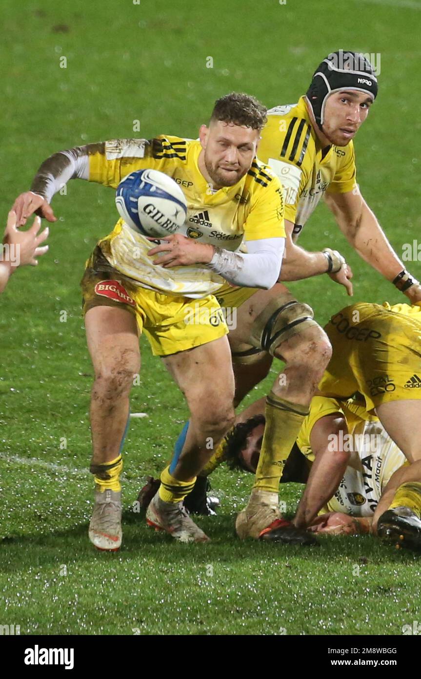 Tawera Kerr - Barlow of Stade Rochelais during the Champions Cup, rugby ...