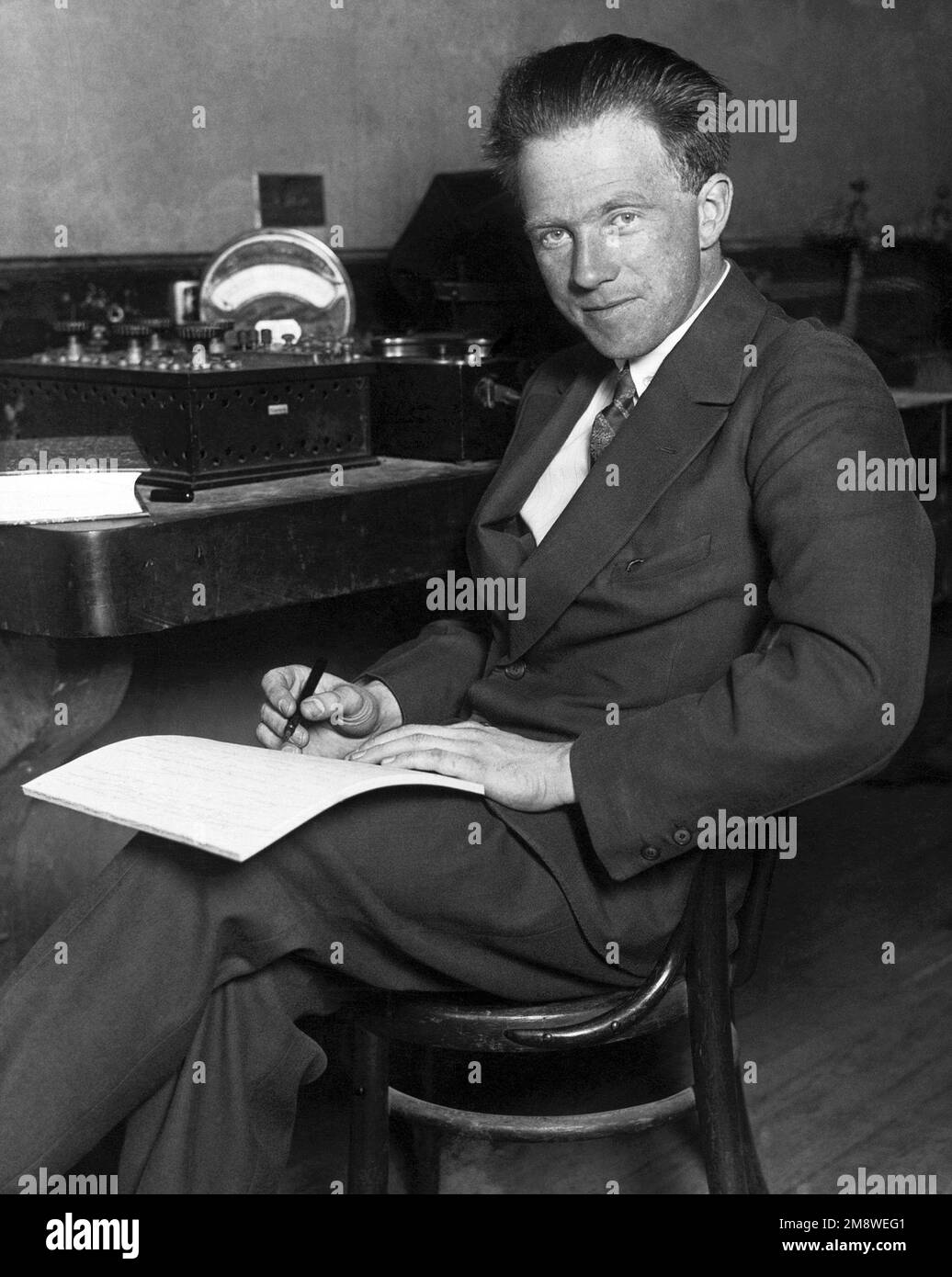 Werner Heisenberg, Werner Karl Heisenberg (1901 – 1976) German theoretical physicist Stock Photo