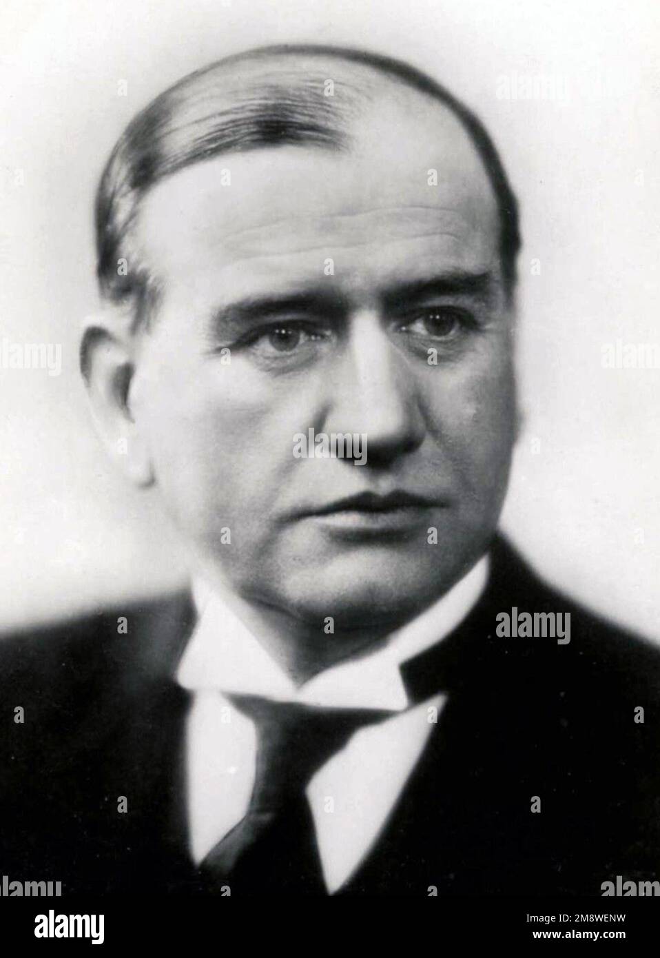 Édouard Daladier (1884 – 1970) French Socialist politician, and the Prime Minister of France Stock Photo
