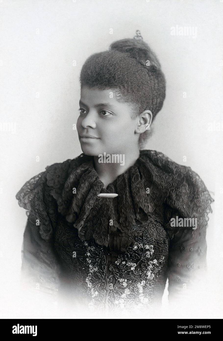 Ida B. Wells, Ida Bell Wells-Barnett, (1862 – 1931) American journalist and early leader in the civil rights movement. Stock Photo