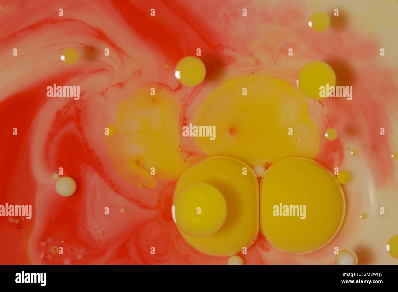 Macro abstract fluids Stock Photo
