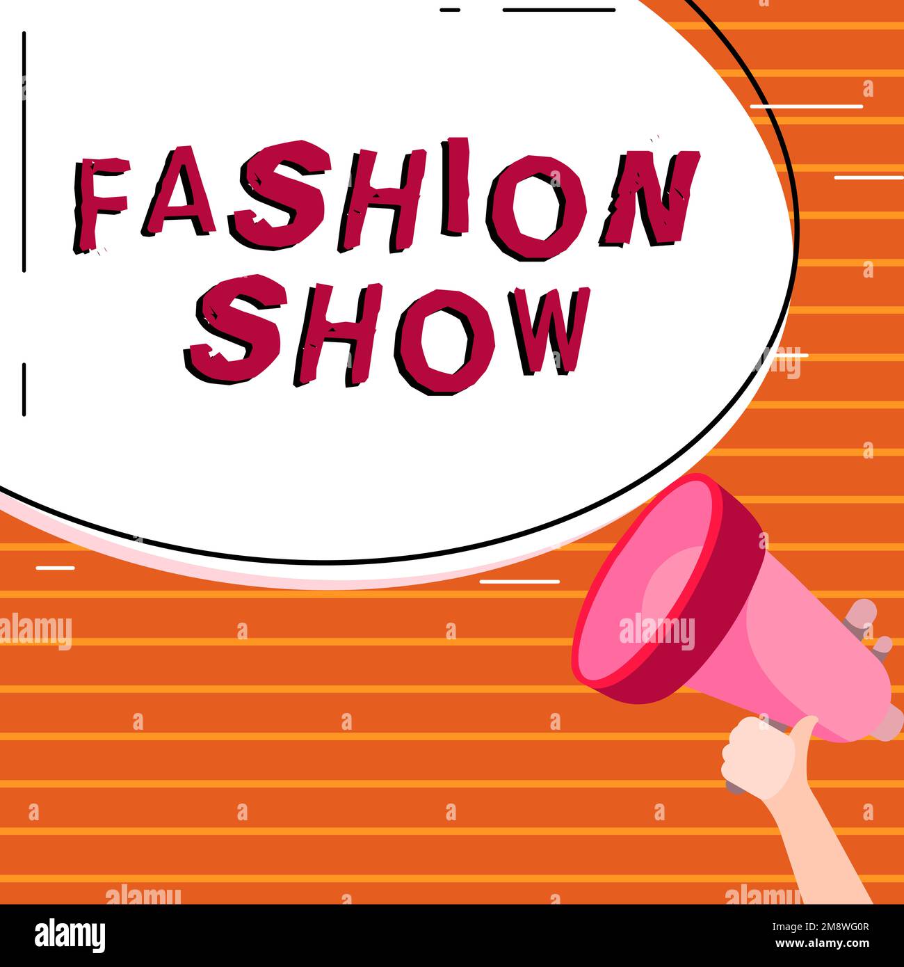 Writing displaying text Fashion Show. Word Written on exibition that