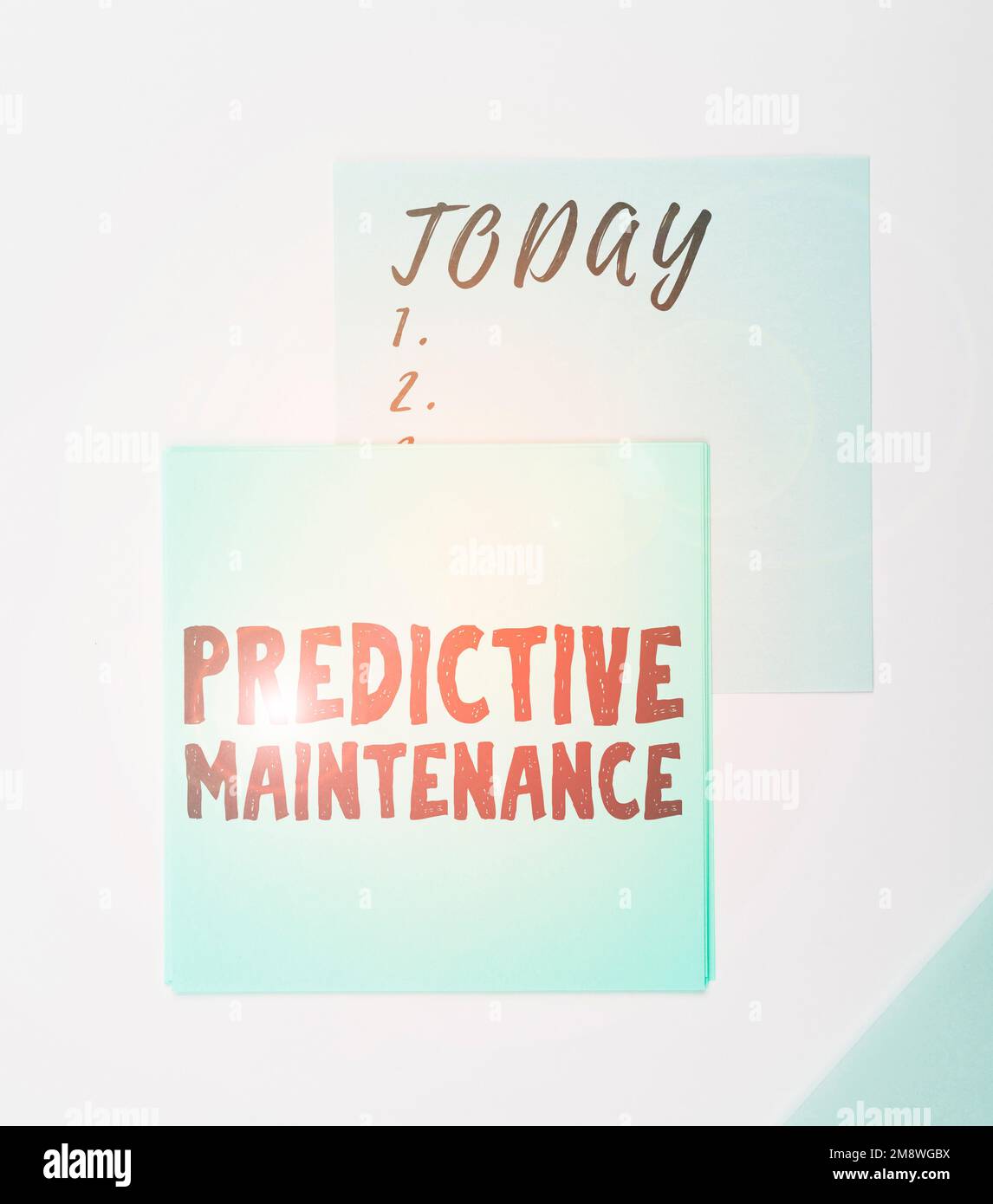Conceptual caption Predictive Maintenance. Concept meaning Predict when