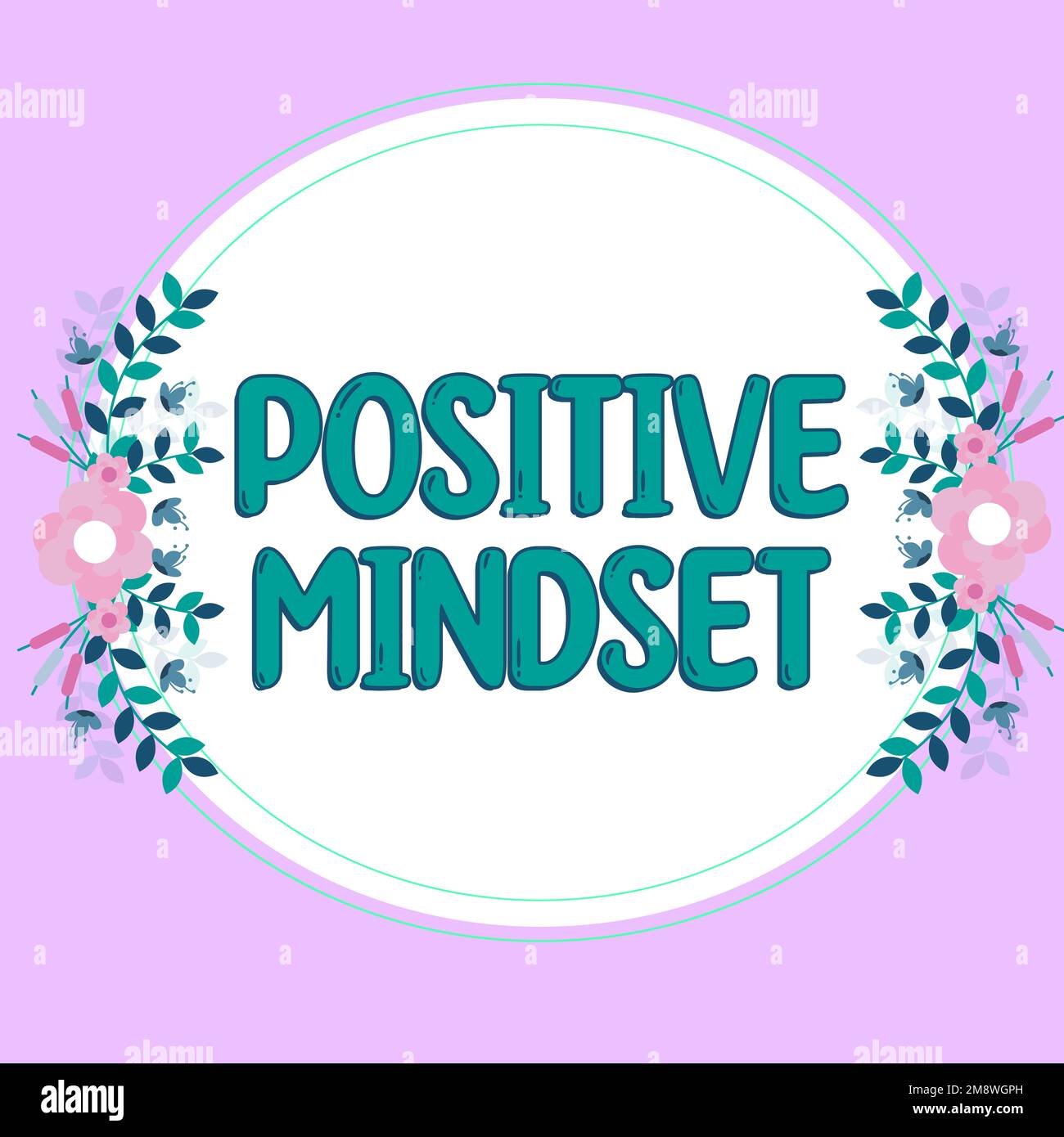 Inspiration showing sign Positive Mindset. Word for mental and ...