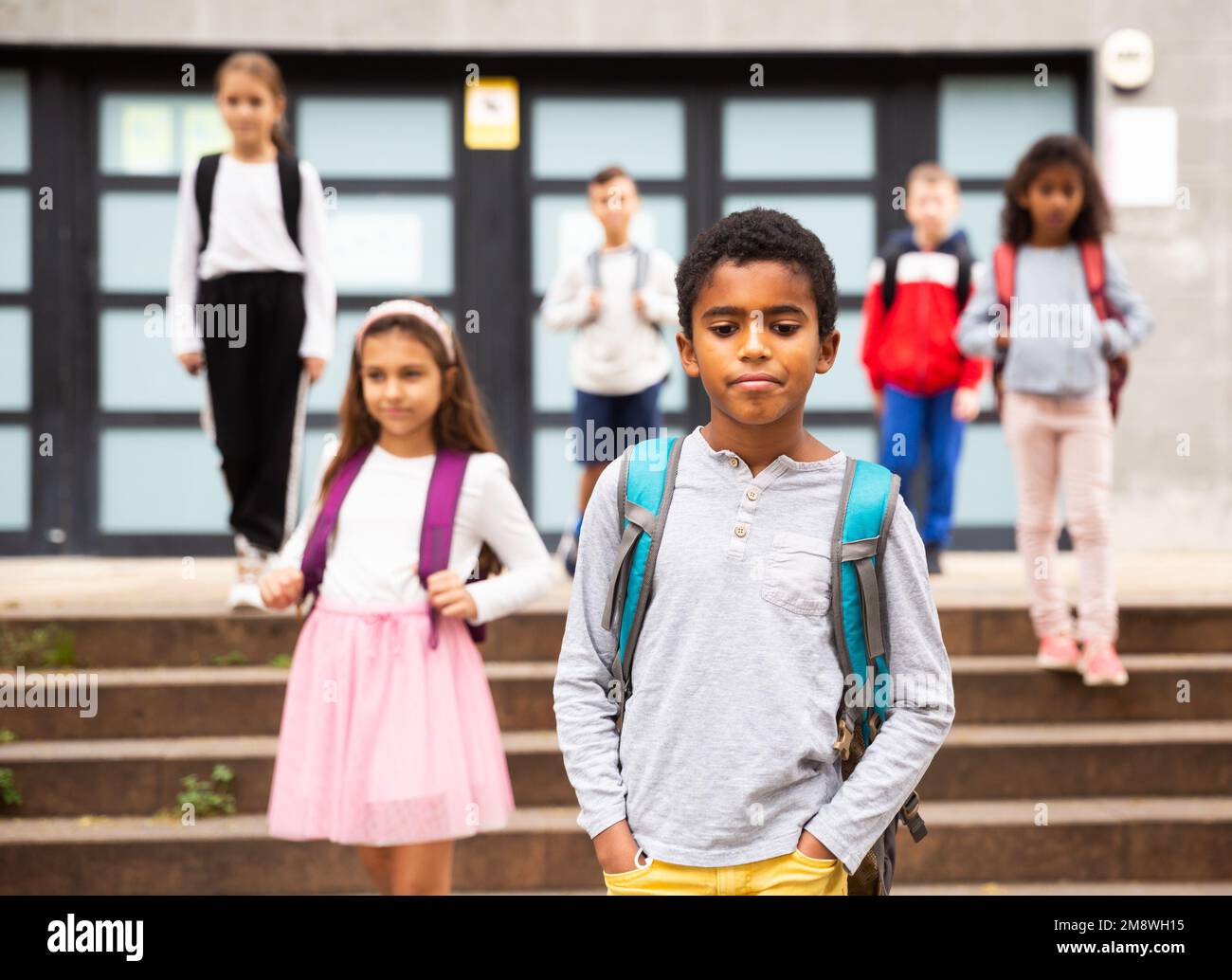 African american schoolboy hi-res stock photography and images - Alamy