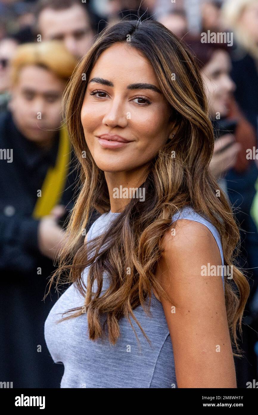 Tamara Kalinic Milano, Italy. 14th Jan, 2023. Tamara Kalinic is seen at Fendi show