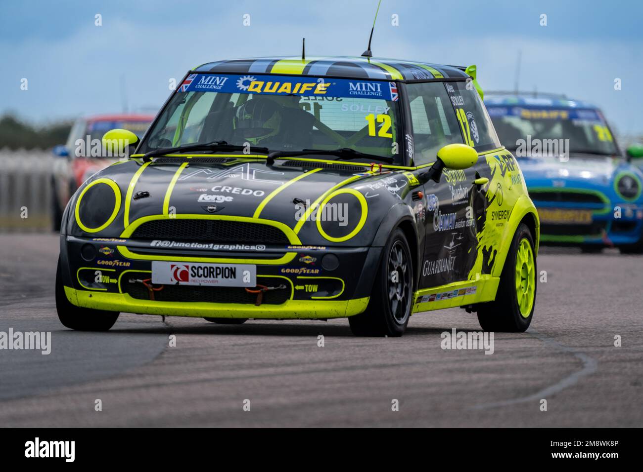 Mini Racing Thruxton Quaife Mini Challenge Race 1 Thruxton Race Circuit Sunday August 2022 ...