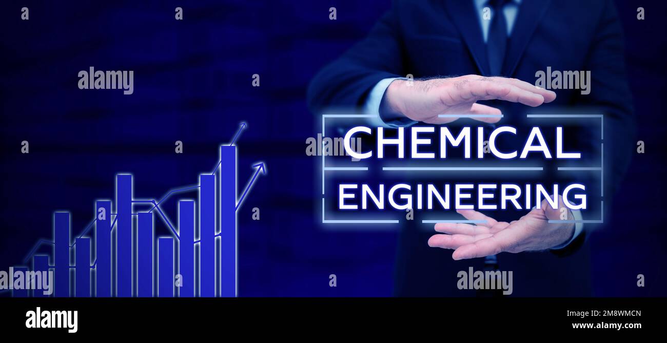 Text showing inspiration Chemical Engineering. Conceptual photo