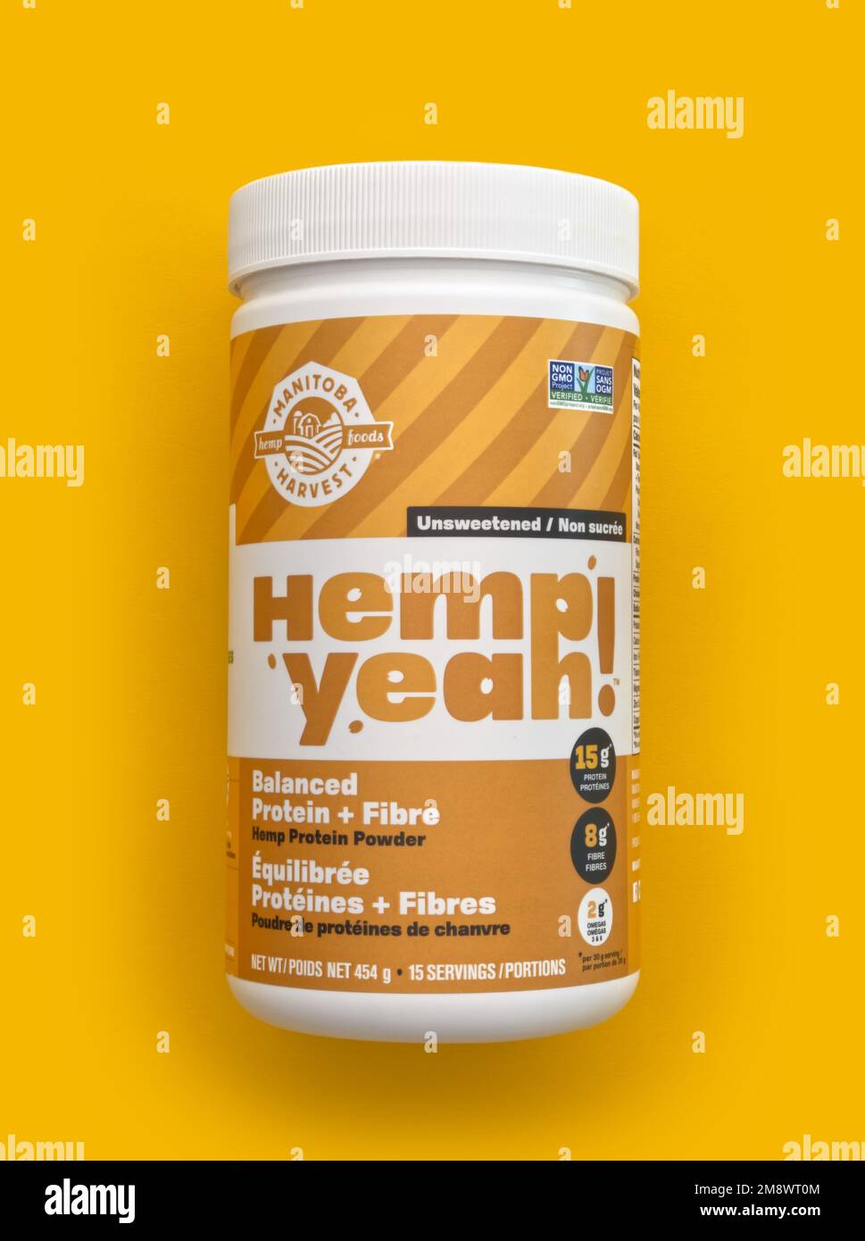 Manitoba Harvest's Hemp Yeah 454 grams unsweetened balanced protein