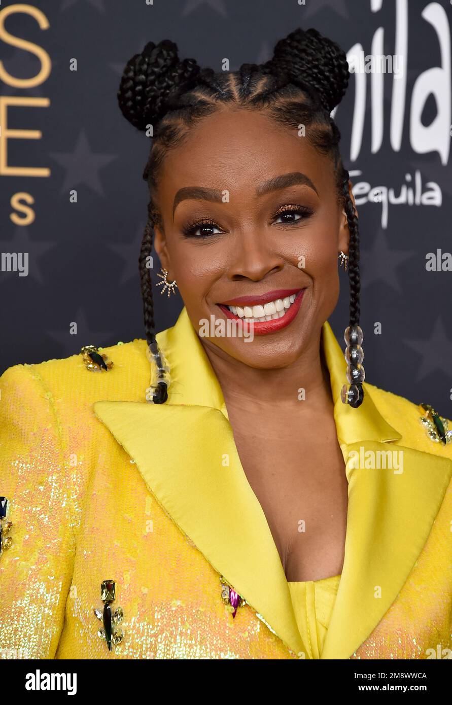 Amber Ruffin arrives at the 28th annual Critics Choice Awards at The