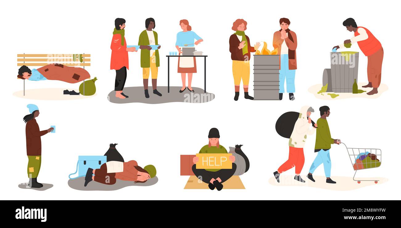 Homeless food cartoon hi-res stock photography and images - Alamy Homeless food cartoon hi-res stock photography and images - Alamy