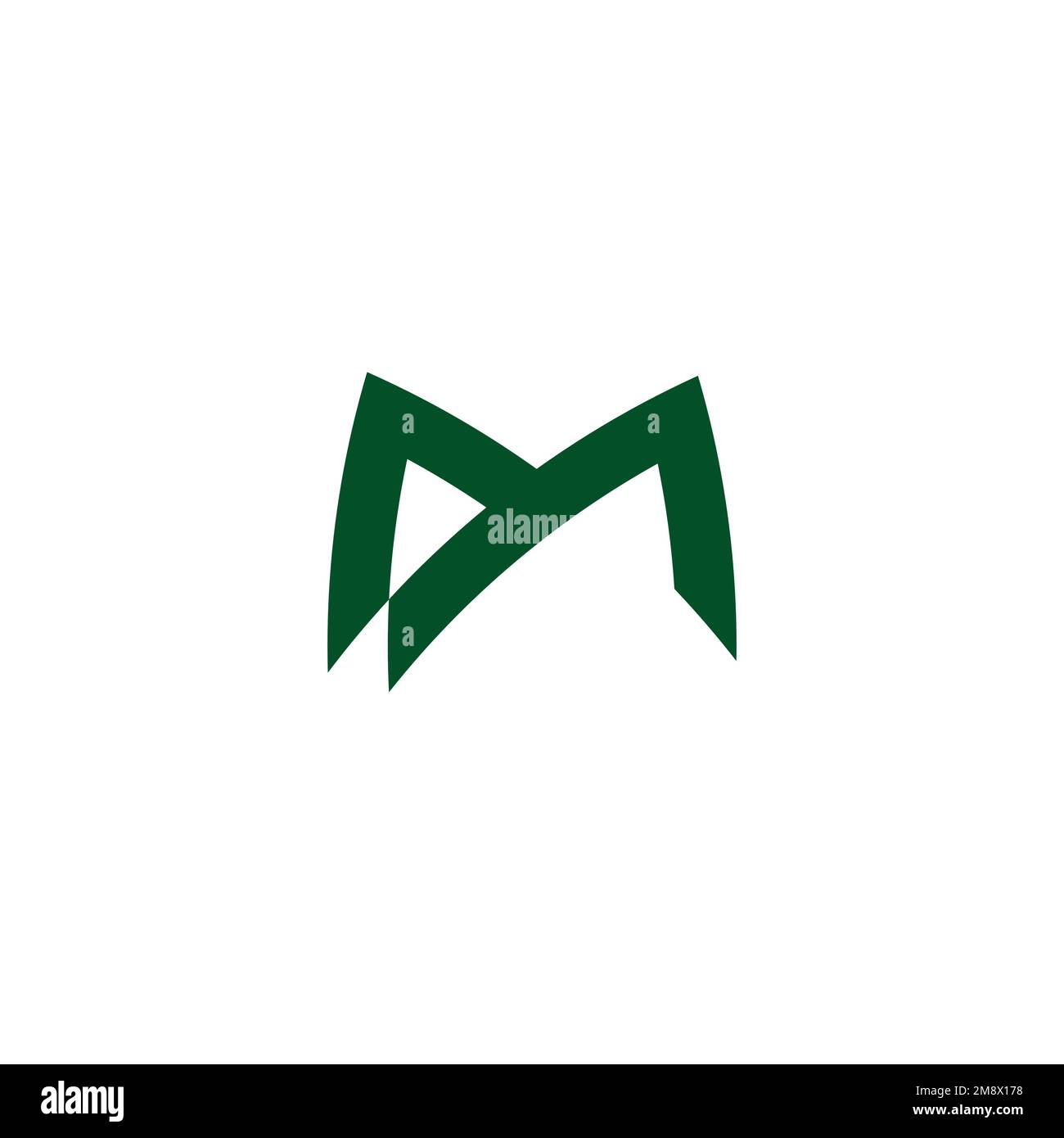 letter my simple geometric logo vector Stock Vector Image & Art Alamy