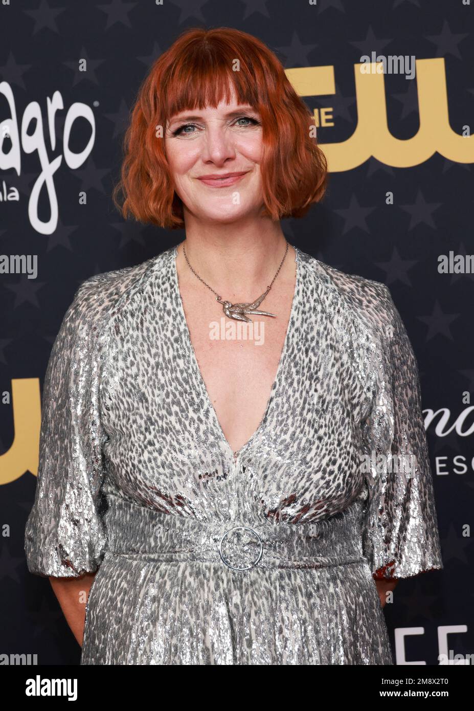 Rebecca Lenkiewicz arrives for the 28th annual Critics Choice Awards in