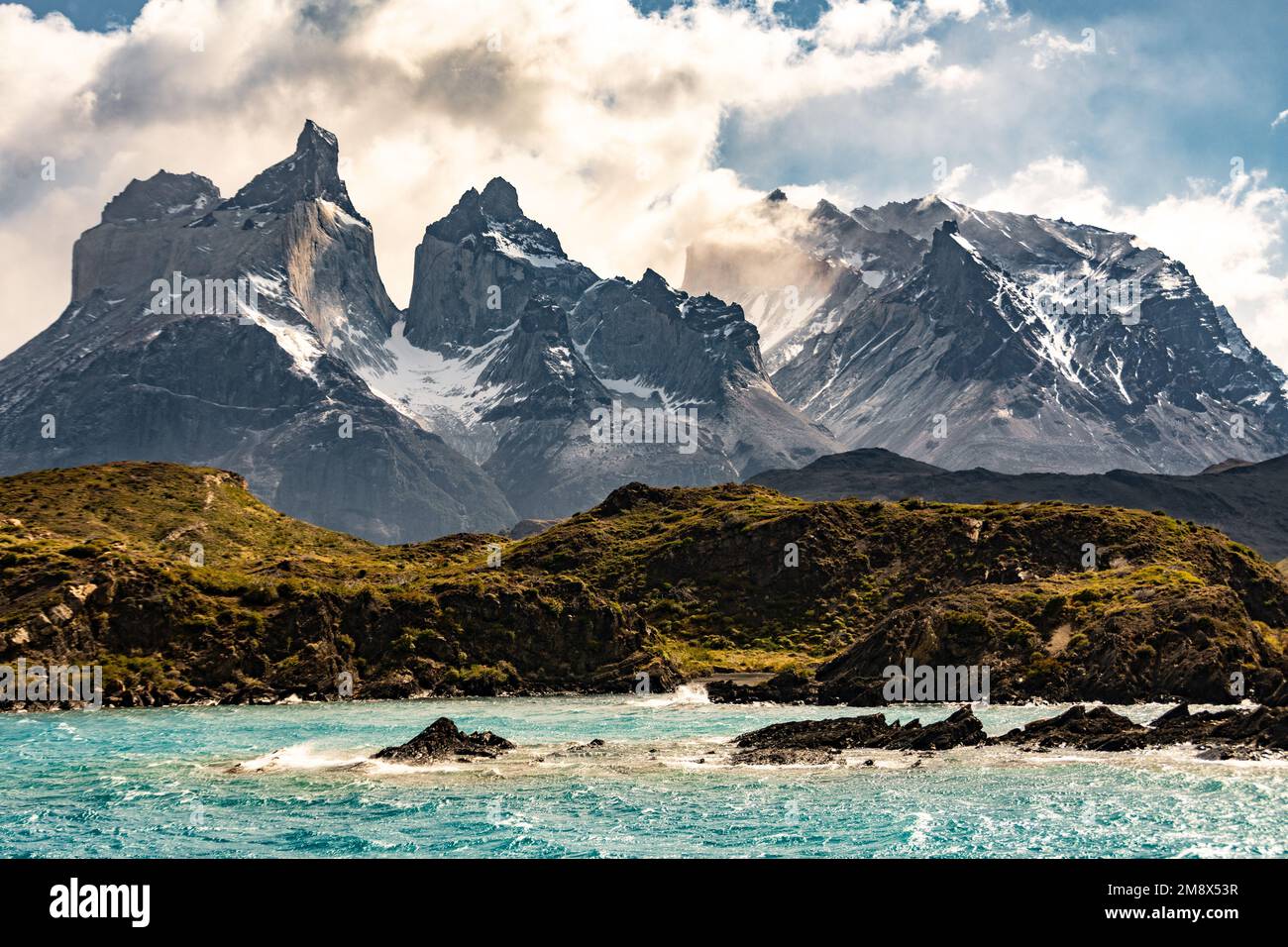 a-scenic-view-of-the-paine-horns-and-the-lake-of-the-torres-del-paine