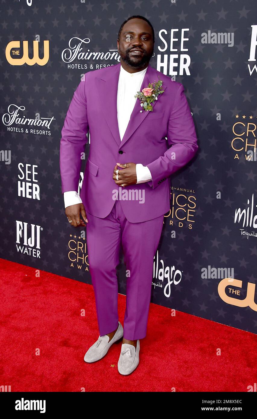 Brian Tyree Henry arrives at the 28th annual Critics Choice Awards at