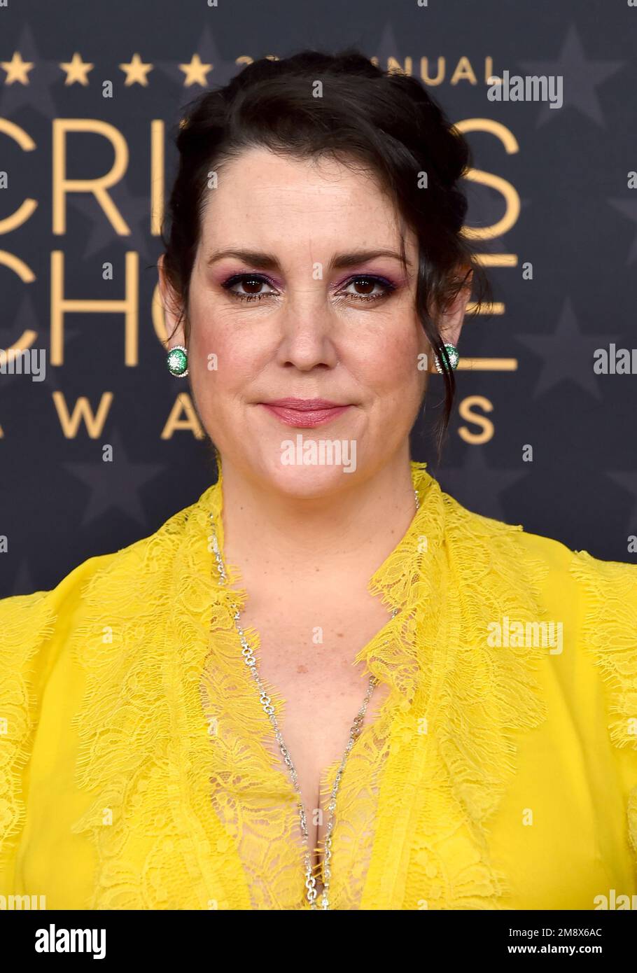 Melanie Lynskey arrives at the 28th annual Critics Choice Awards at The