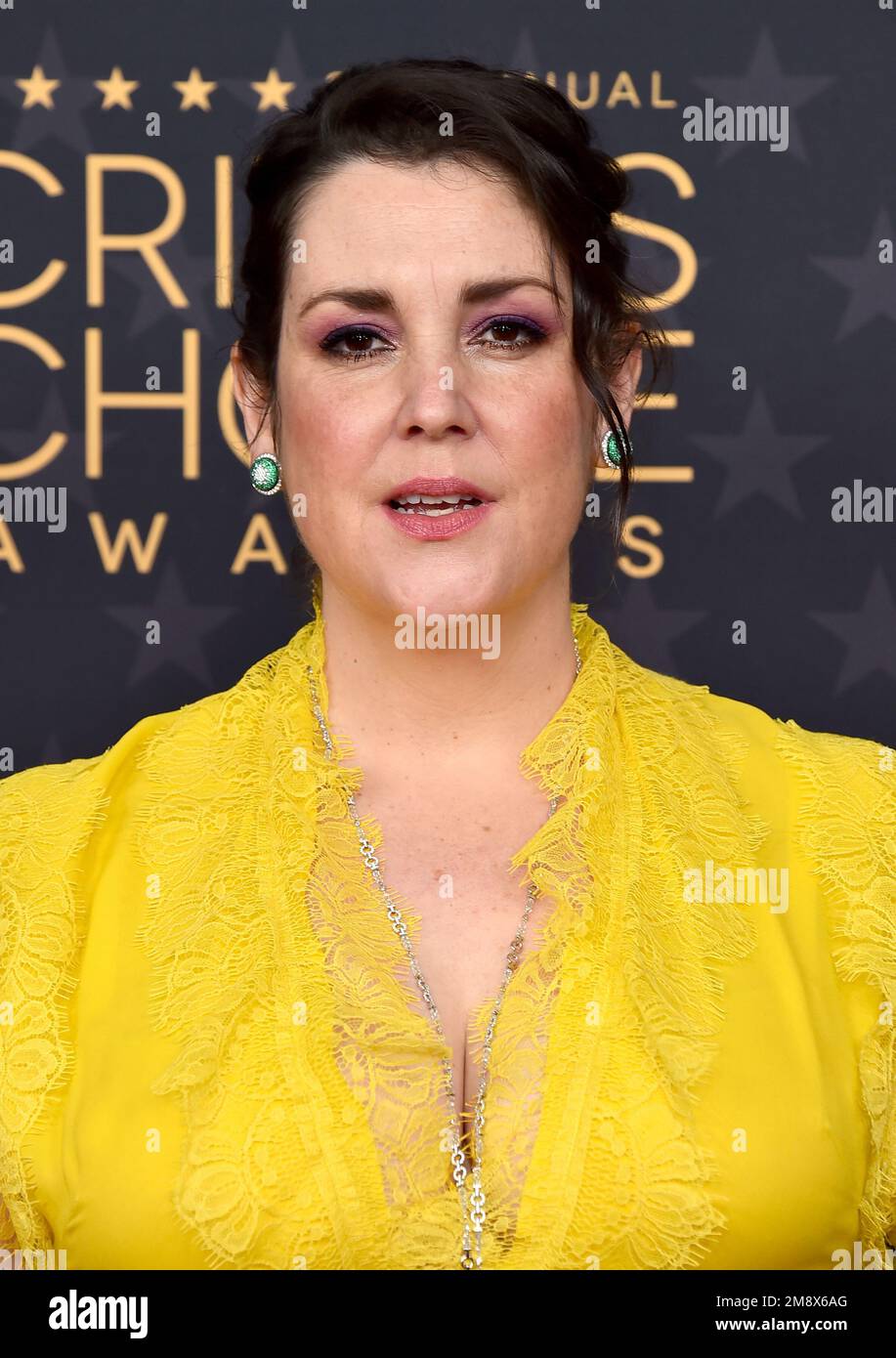 Melanie Lynskey arrives at the 28th annual Critics Choice Awards at The