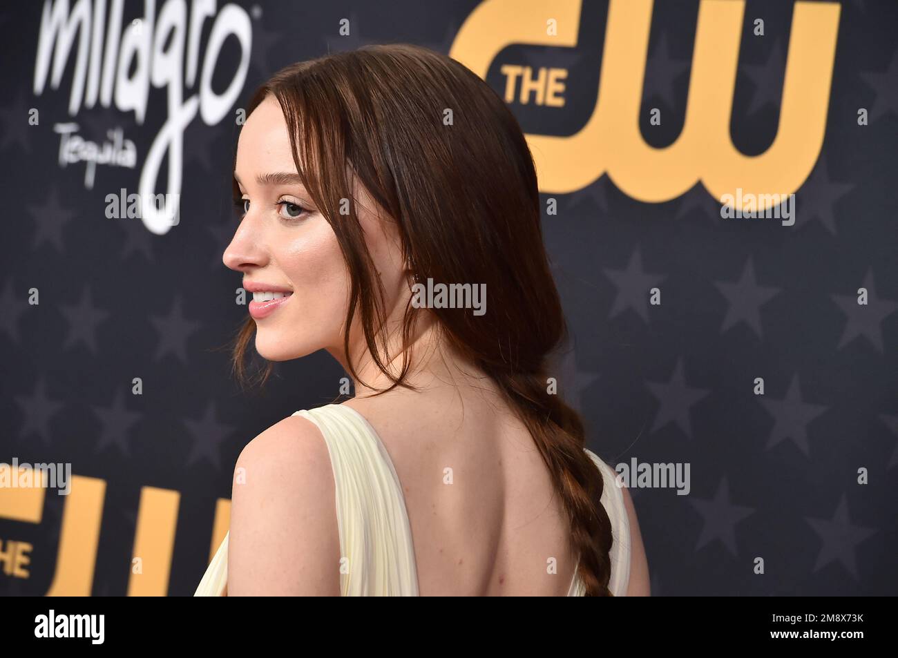 Phoebe Dynevor arrives at the 28th annual Critics Choice Awards at The