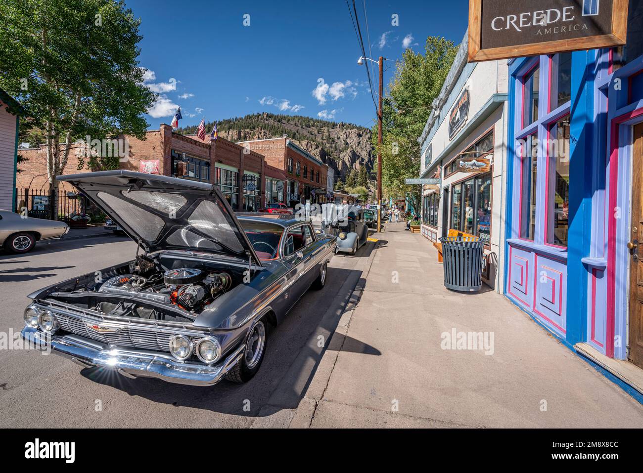 September 17th 2022 A classic car show takes place in downtown Creede