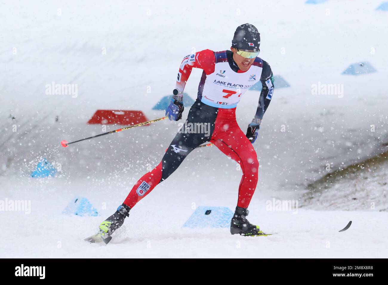 Lake Placid, NY, USA. 13th Jan, 2023. Shota Moriguchi (JPN) Cross