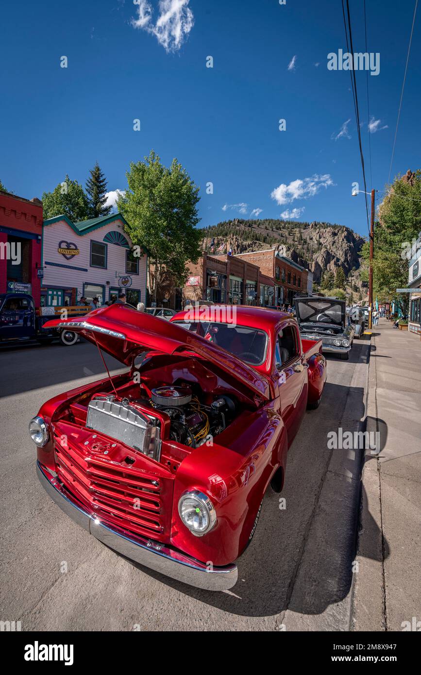 September 17th 2022 A classic car show takes place in downtown Creede