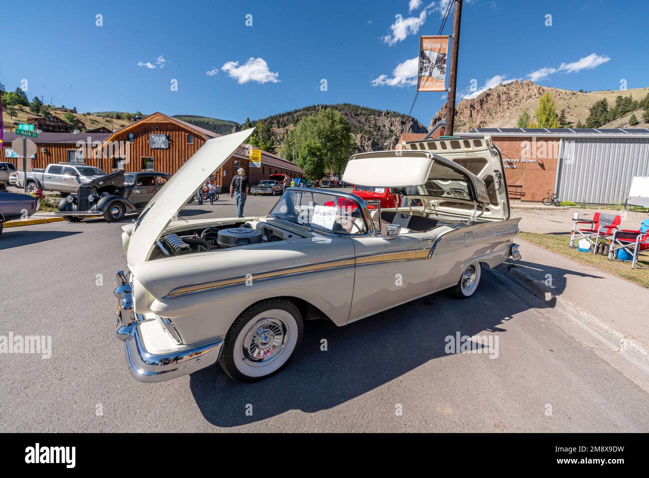 September 17th 2022 A classic car show takes place in downtown Creede