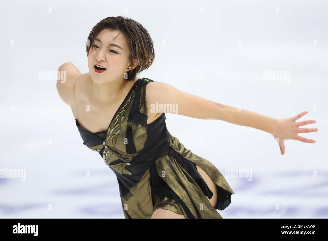 Lake Placid, NY, USA. 14th Jan, 2023. Kaori Sakamoto (JPN) Figure