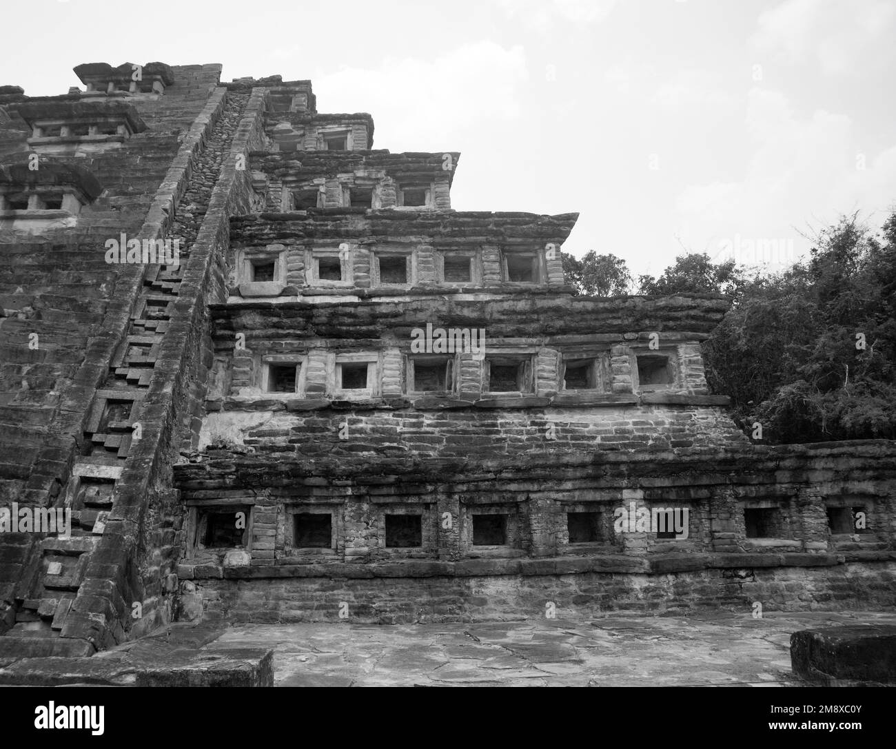 Archaeological Zone of Tajin in Veracruz Stock Photo Alamy