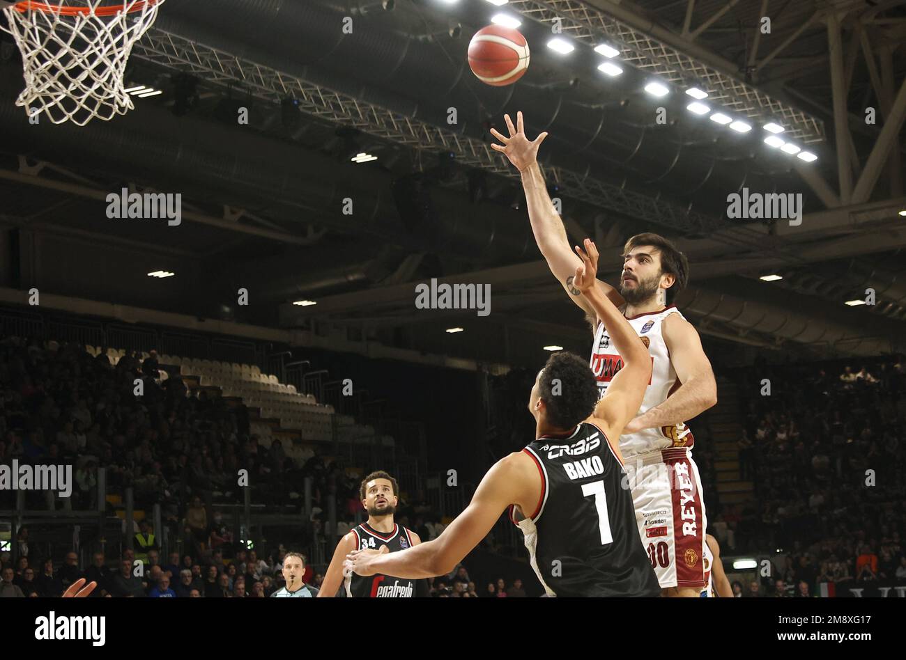 Isaia Cordinier (Segafredo Virtus Bologna) during the LBA italian