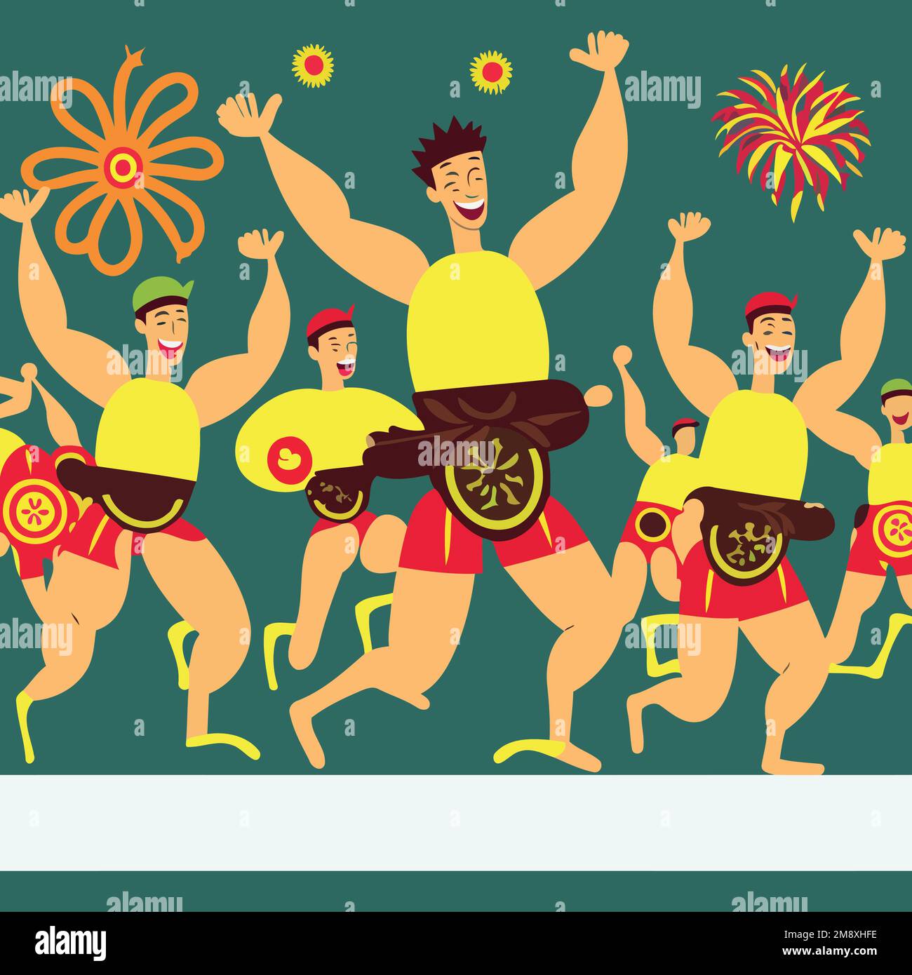 Illustration of a costumed fictional character representing a fictional