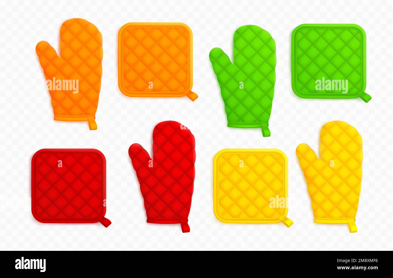 https://c8.alamy.com/comp/2M8XMF6/kitchen-mittens-and-potholders-fabric-holders-for-cooking-template-of-textile-oven-mitts-and-gloves-bright-colors-red-orange-yellow-and-green-vector-realistic-illustration-2M8XMF6.jpg