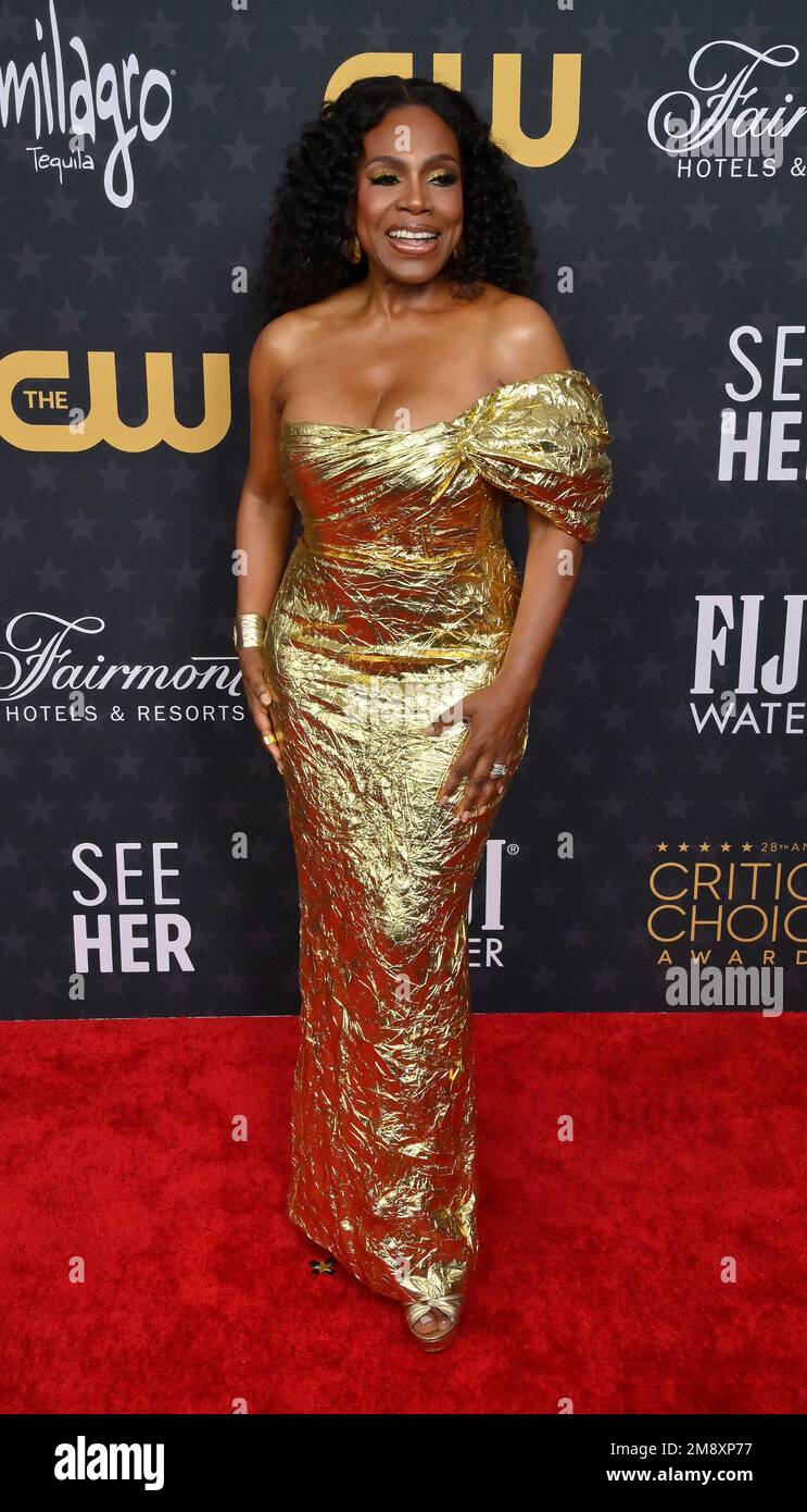 Los Angeles, United States. 15th Jan, 2023. Sheryl Lee Ralph attends the 28th annual Critics' Choice Awards at the Fairmont Century Plaza on Sunday, January 15, 2023. Photo by Jim Ruymen/UPI Credit: UPI/Alamy Live News Stock Photo