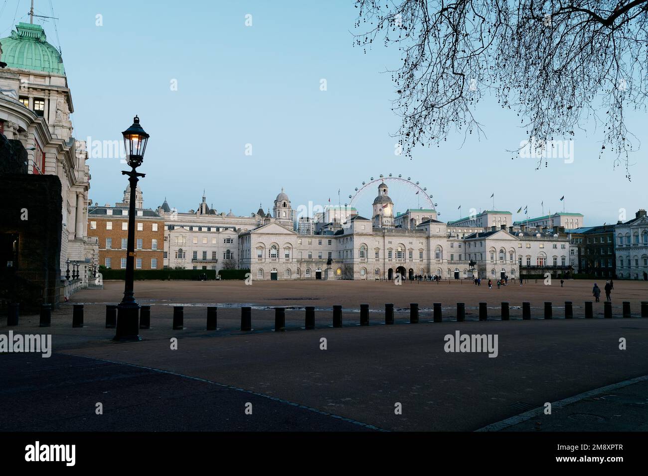 Horse Guards Parade complex and courtyard in London England Stock Photo