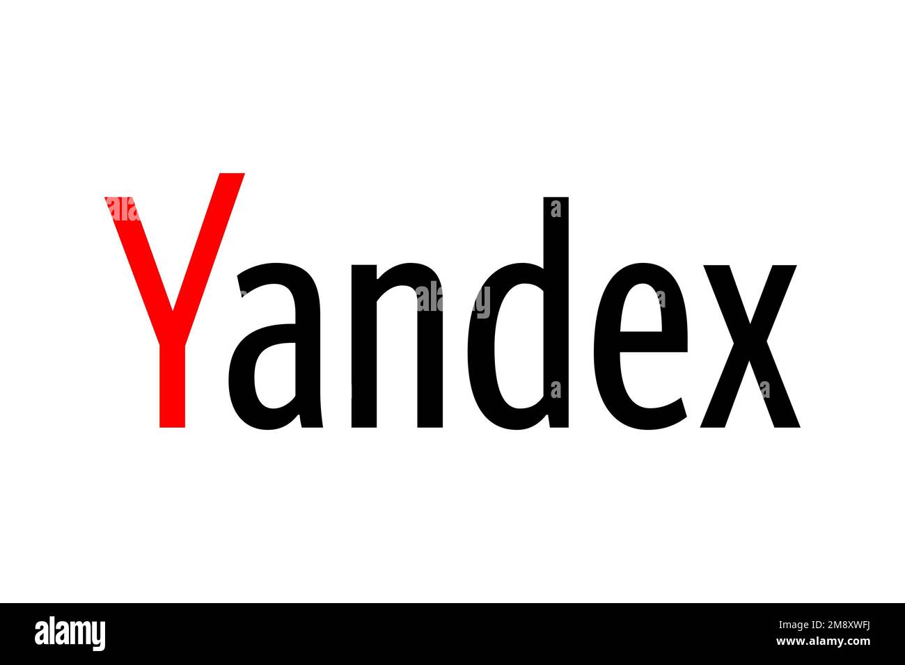 Yandex, Logo, White background Stock Photo Alamy